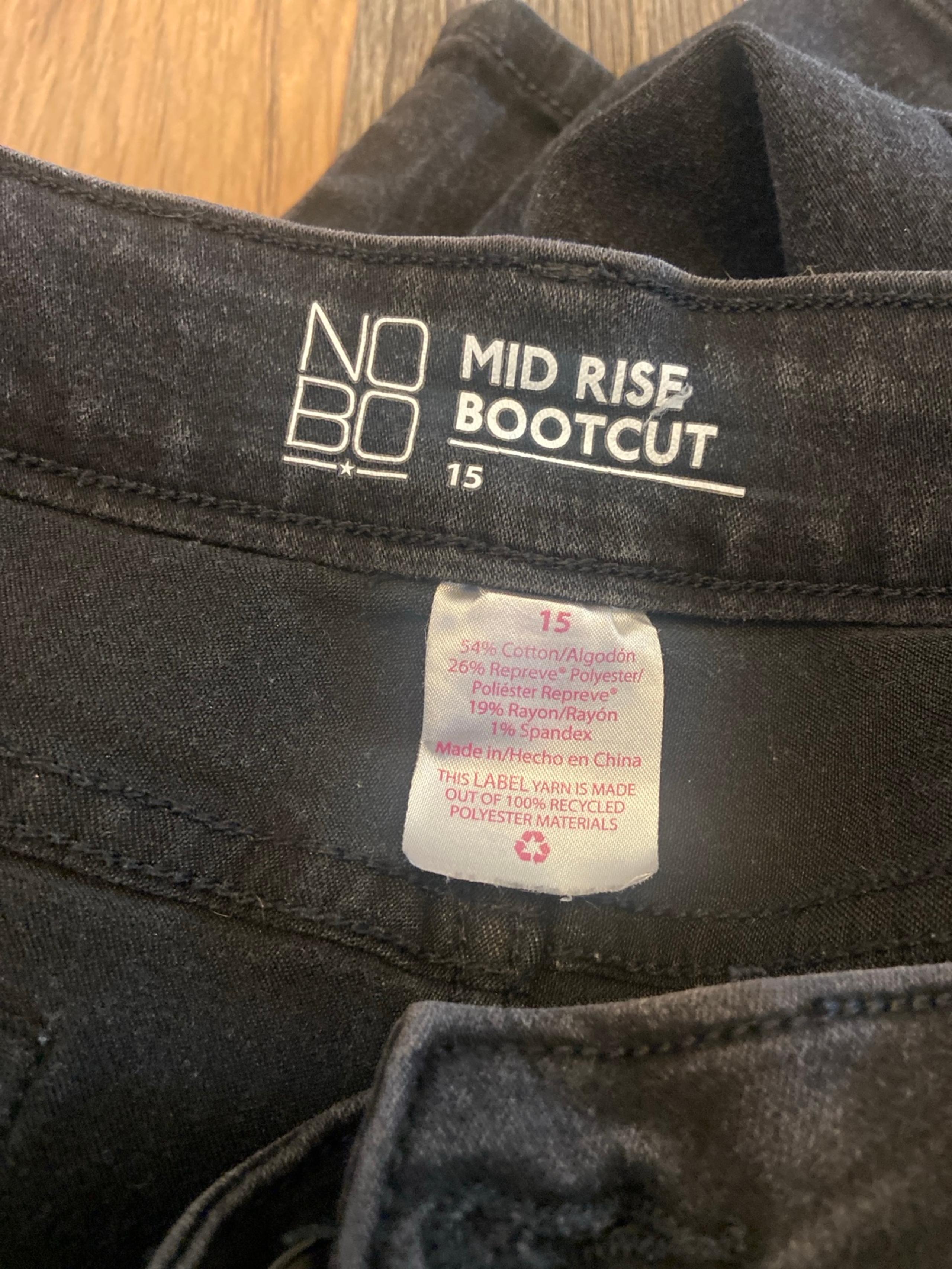 No Boundaries Jeans Size 15 Bootcut