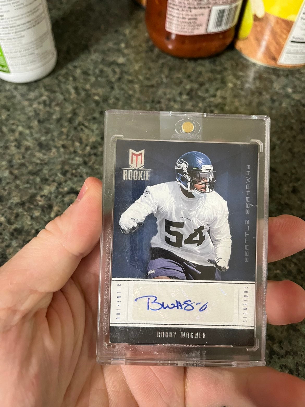 2012 Panini Momentum Bobby Wagner Autographed Rookie RC Auto Seahawks /399