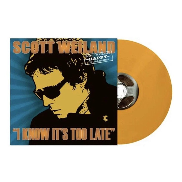 Scott Weiland I Know It’s Too Late 7” Tangerine Vinyl RSD 2025 Record Store Day