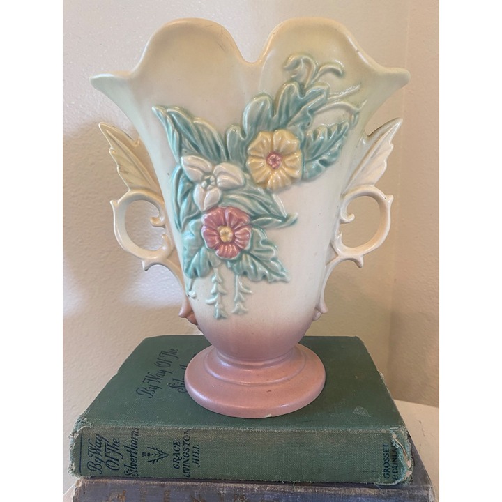 Vintage Hull Pottery Wildflower Pink Vase
