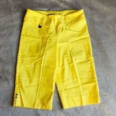 Up! Golf and Casual Yellow Bermuda Shorts