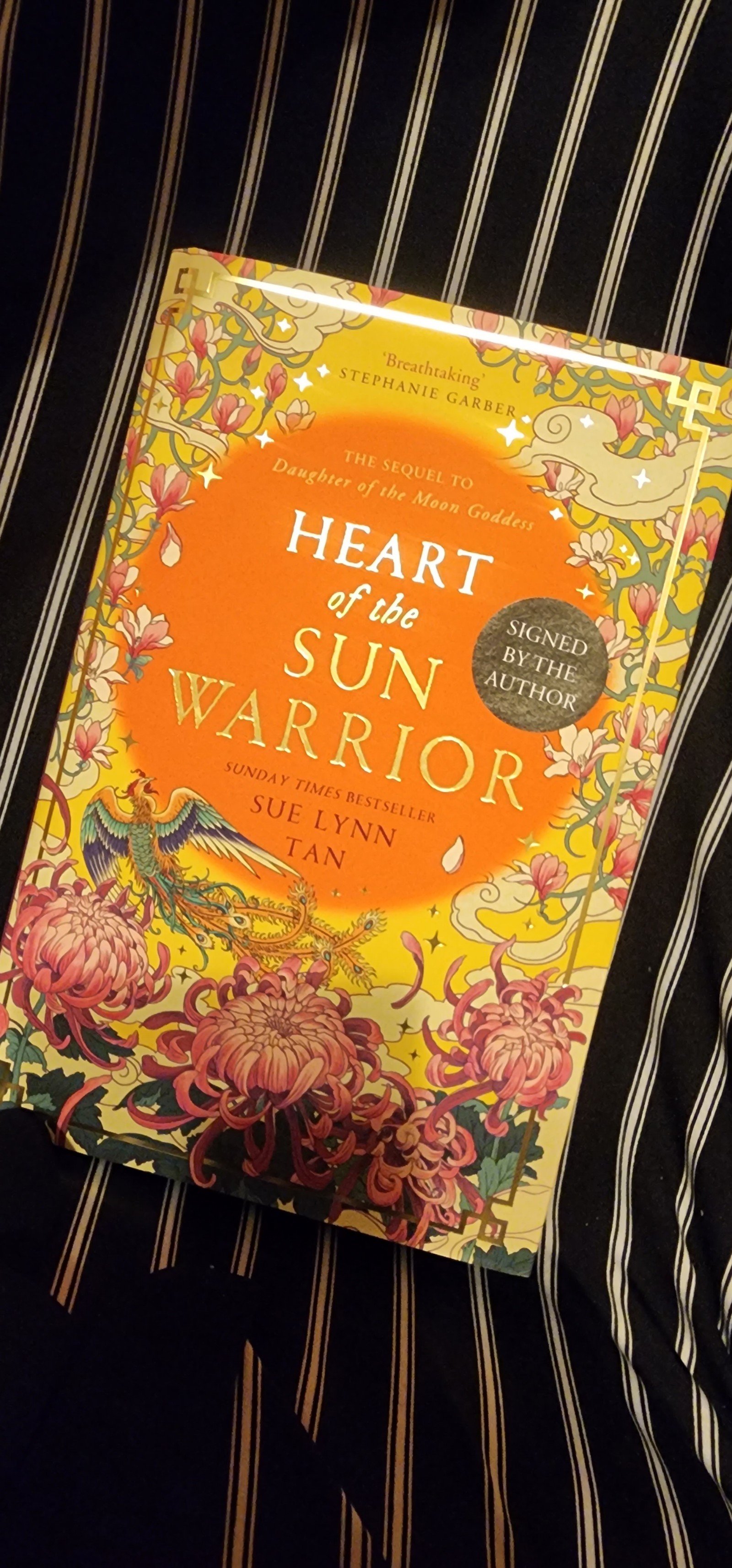 Waterstones special edition Heart of the Sun Warrior by Sue Lynn Tan