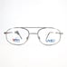 UVEX Titmus PC268 to CHR CS64 Eyeglasses silver safety oval Frames 55-20-140