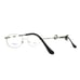 UVEX Titmus PC268 to CHR CS64 Eyeglasses silver safety oval Frames 55-20-140