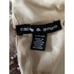 CABLE & GAUGE New Cream Sequin Sleeveless Turtleneck Halter Top, Size Small