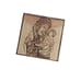 Vintage Ceramic Tile Trivet Madonna and Child Renaissance Art of Mary and Jesus