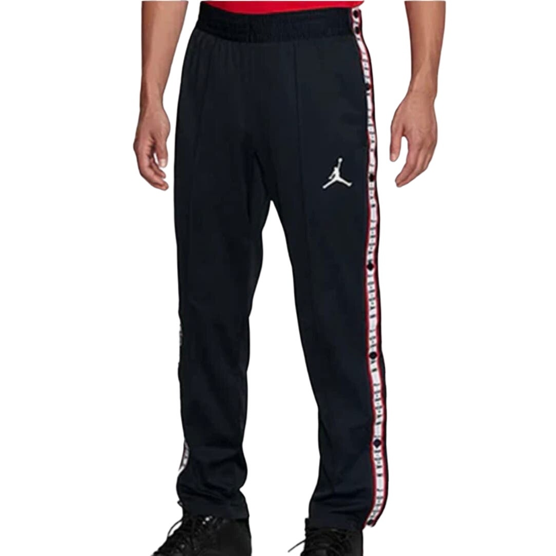 NIKE-Air Jordan Basketball Workout Men’s XL Snap Pants