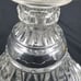Clear Glass Oil Kerosene Lamp 3 Chimney Tear Drop Swoop Style Design
