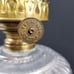 Clear Glass Oil Kerosene Lamp 3 Chimney Tear Drop Swoop Style Design