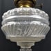 Clear Glass Oil Kerosene Lamp 3 Chimney Tear Drop Swoop Style Design
