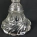 Clear Glass Oil Kerosene Lamp 3 Chimney Tear Drop Swoop Style Design