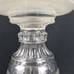 Clear Glass Oil Kerosene Lamp 3 Chimney Tear Drop Swoop Style Design