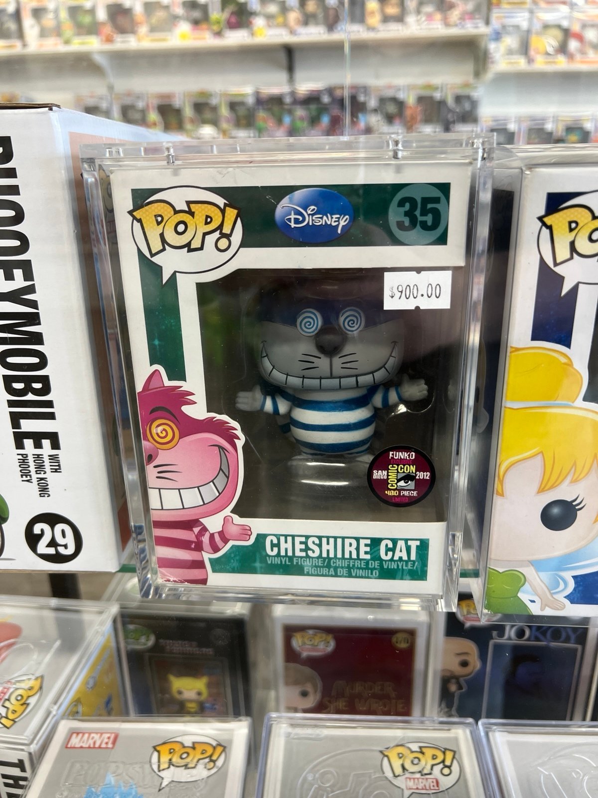 Funko Pop Cheshire Cat SDCC 480 Pieces Blue