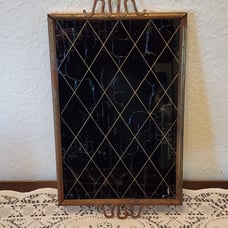 Vintage MCM accent serving tray,