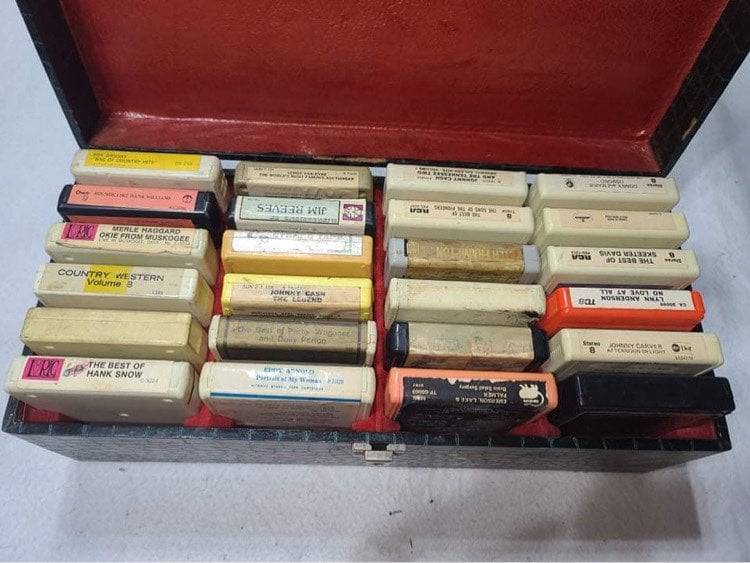 8-track tapes