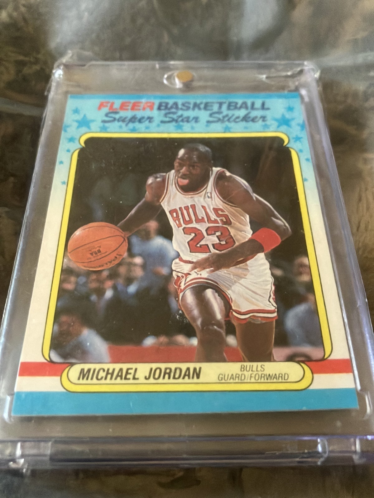 Michael Jordan super star sticker