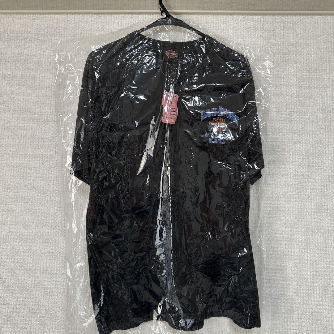 Harley-Davidson black short-sleeved shirt, St. Thomas.