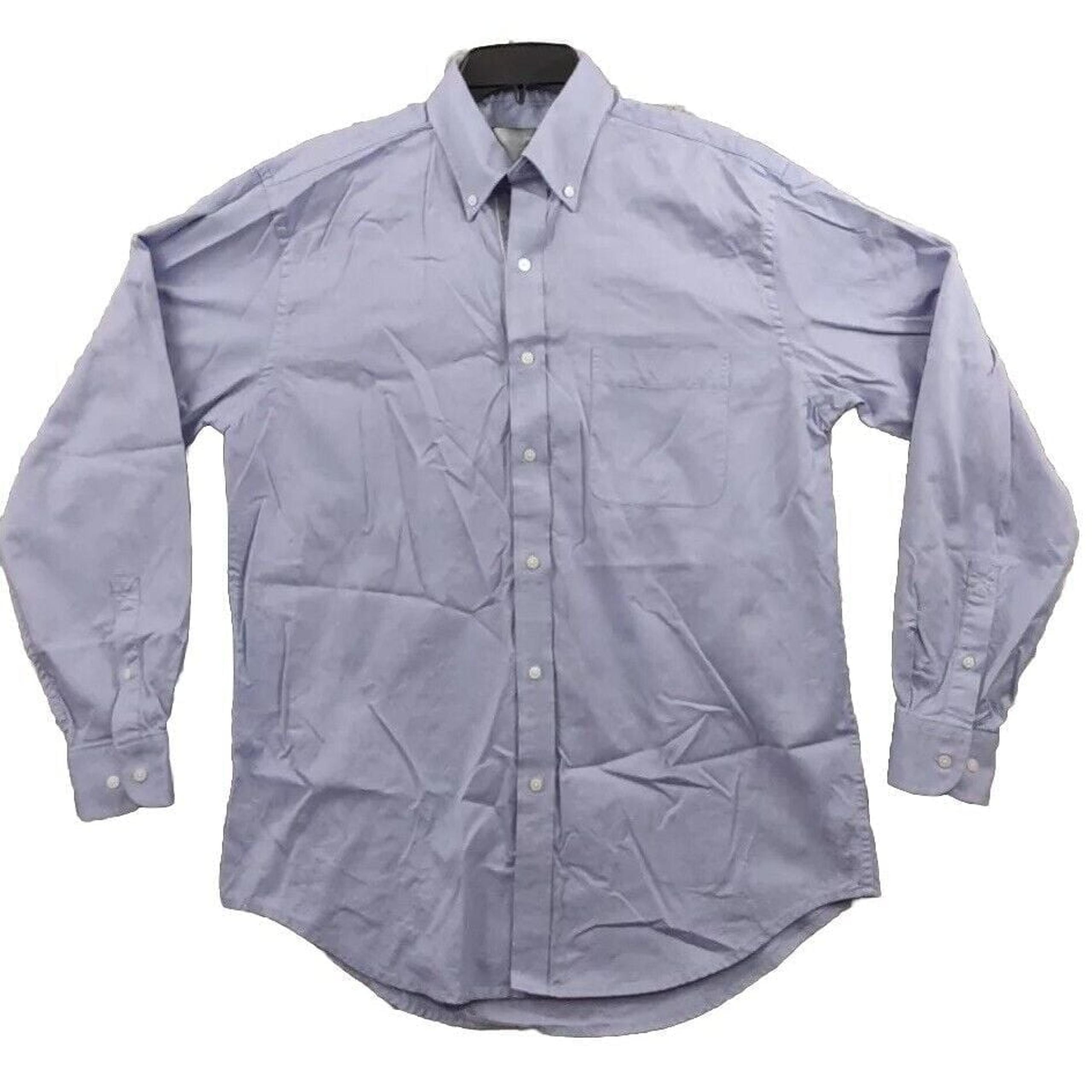 Bobby Jones Golf Button Up Light Purple Dress Shirt Cotton LS Front Pocket Men M