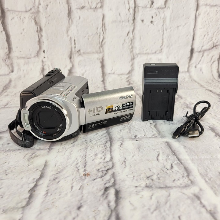 Sony Handycam HDR-SR5 40GB HDD 80x Optical Zoom Silver Compact Digital Camcorder