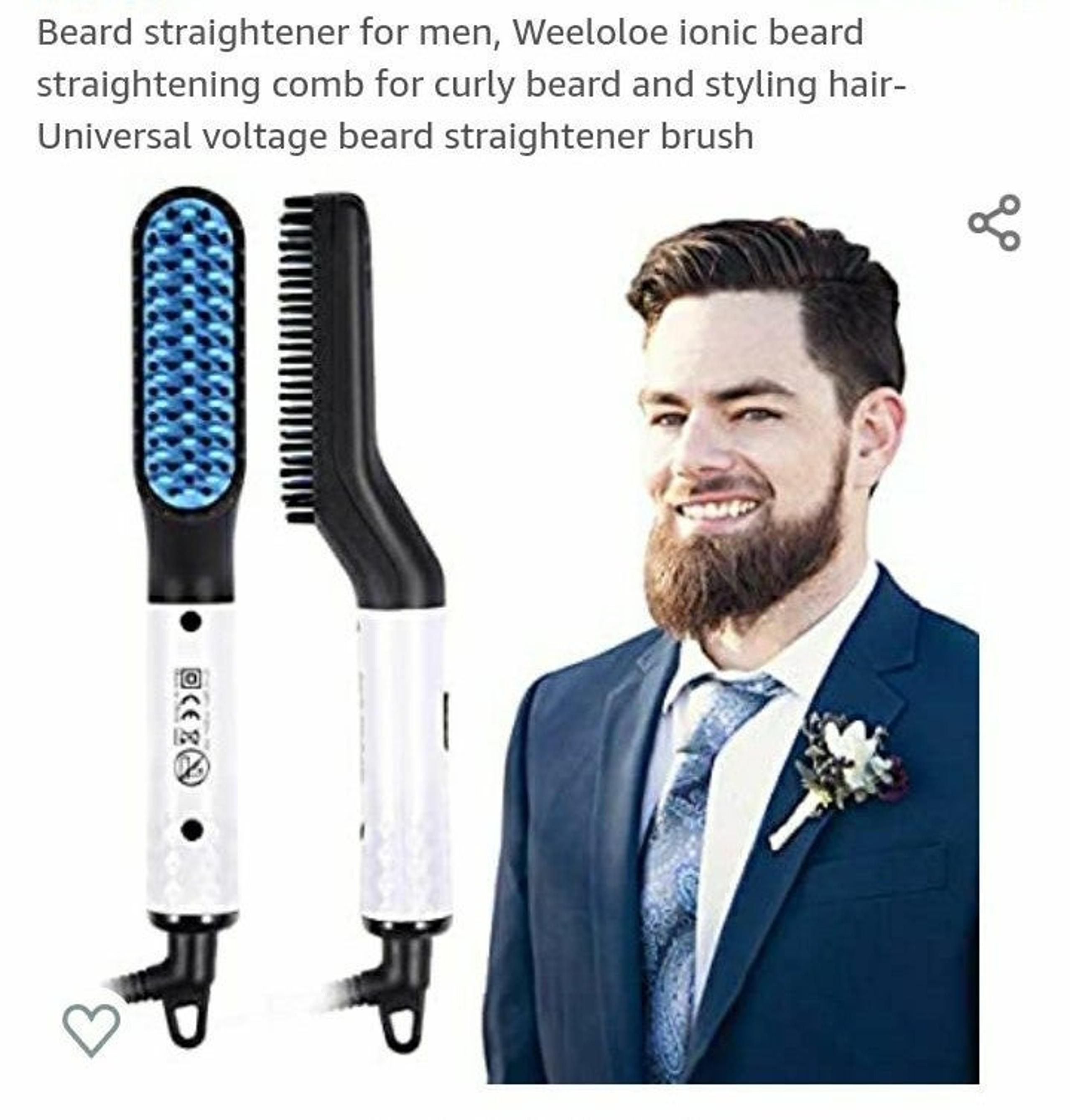 BEARDS STRAIGHTENER