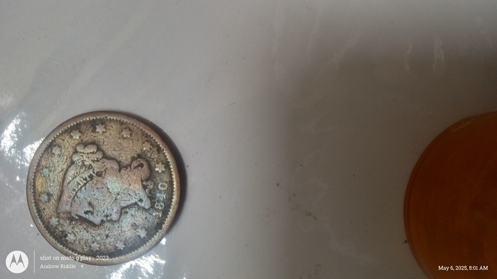 1840 large cent coin small date