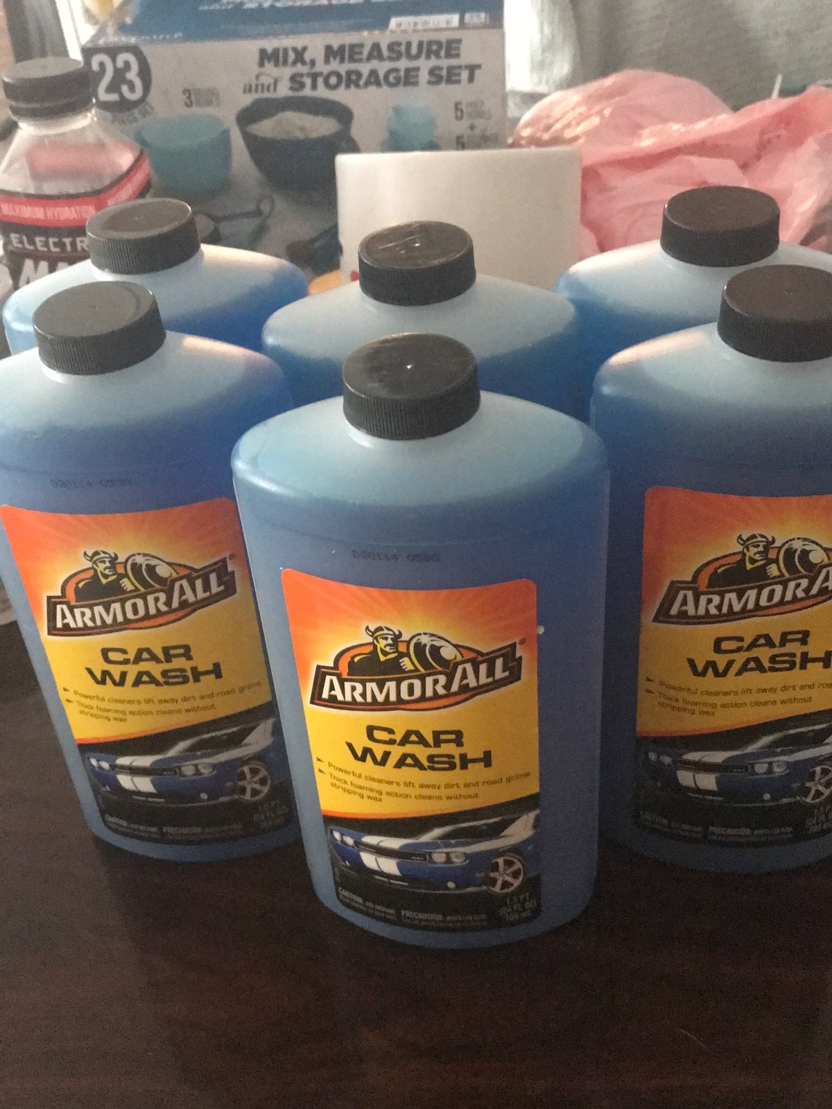 Armorall car wash 6 pack