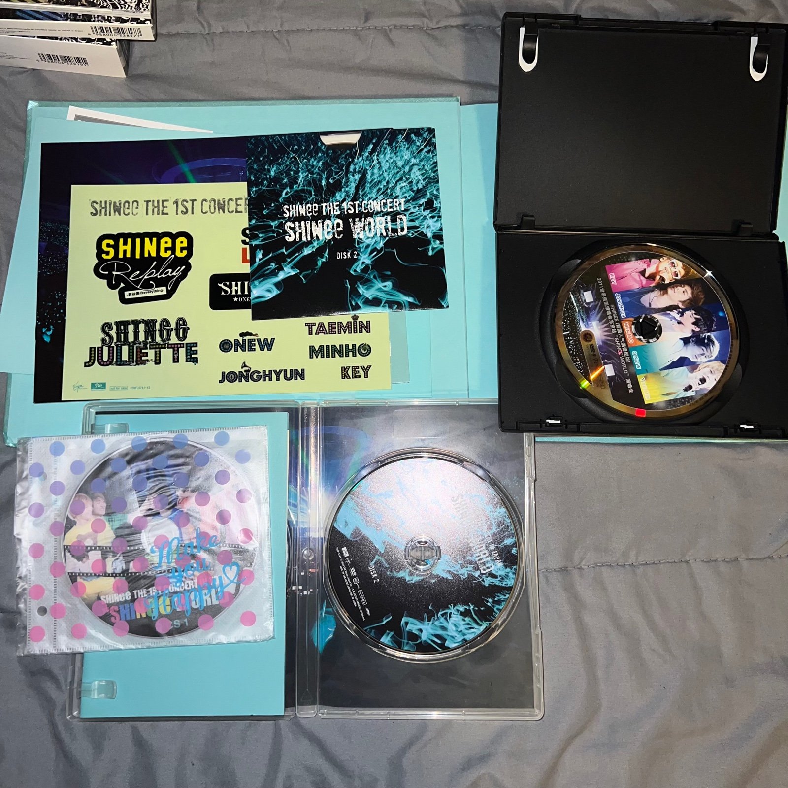 SHINee the 1st concert shinee world in japan cd dvd bundle CD