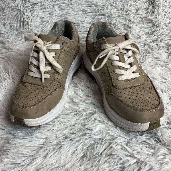 GDEFY Tan Orion Athletic Shoes