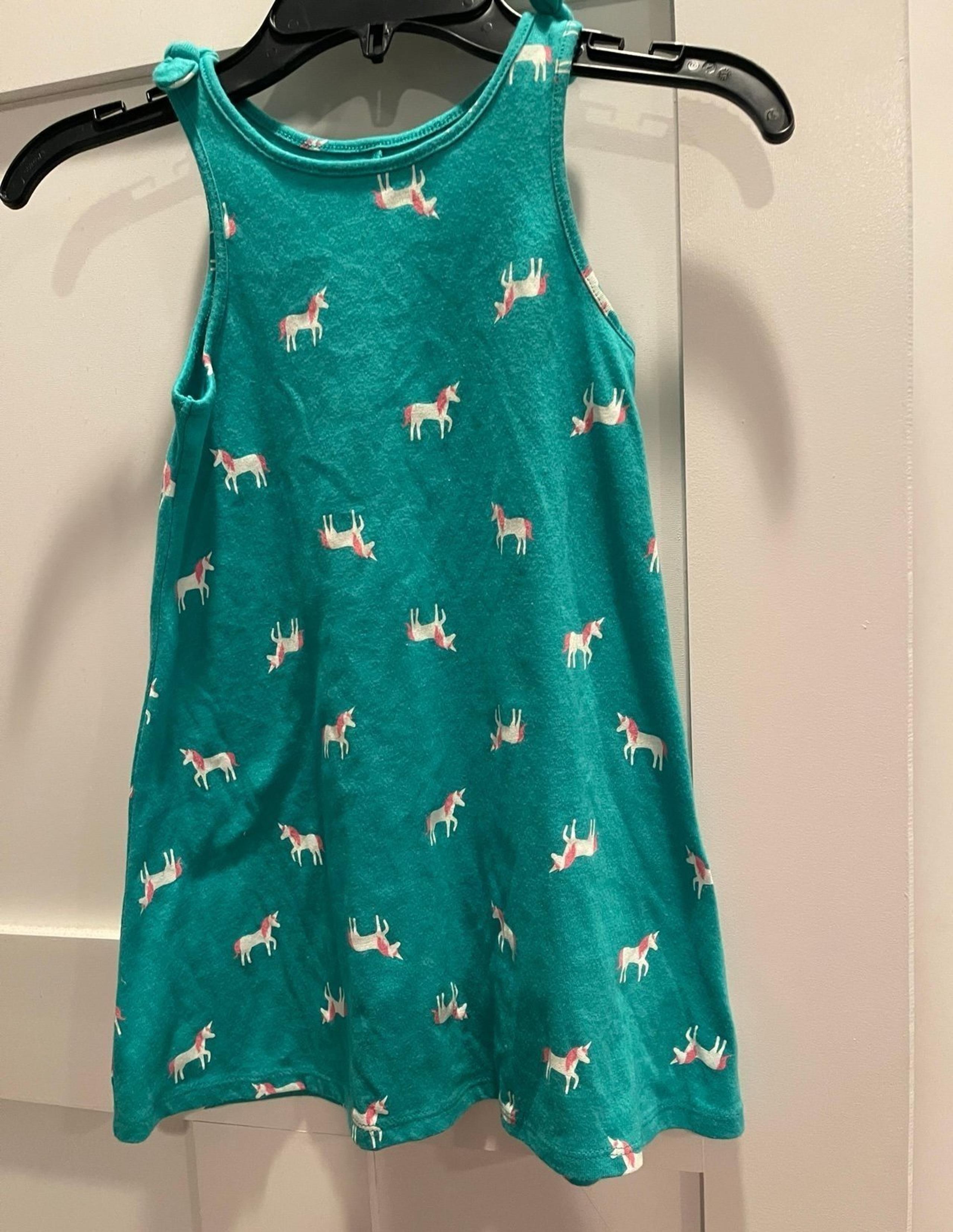 Girls cat & jack dress or swim cover up unicorns