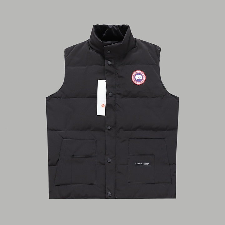 Canada Goose White Duck Down Puffer Vest - Stylish Warmth