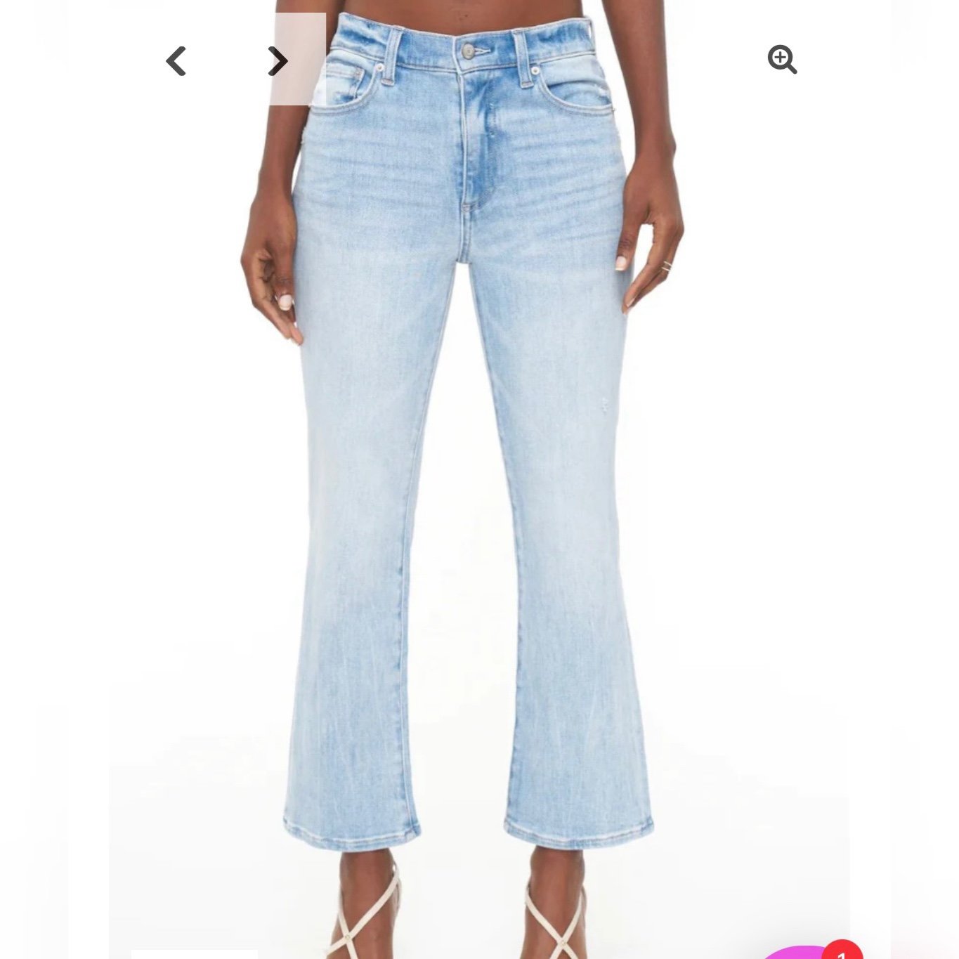 Pistola Lennon High Rise Cropped Boot Cut Jeans