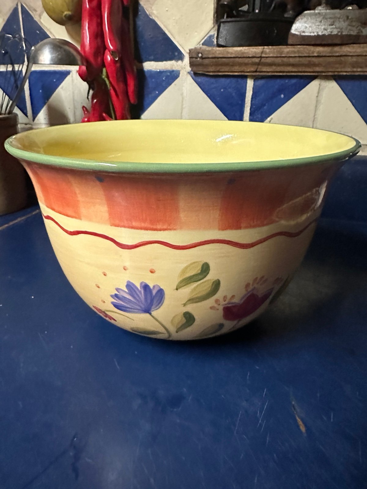 Napoli (Stoneware) by PFALTZGRAFF large bowl marked great bowl