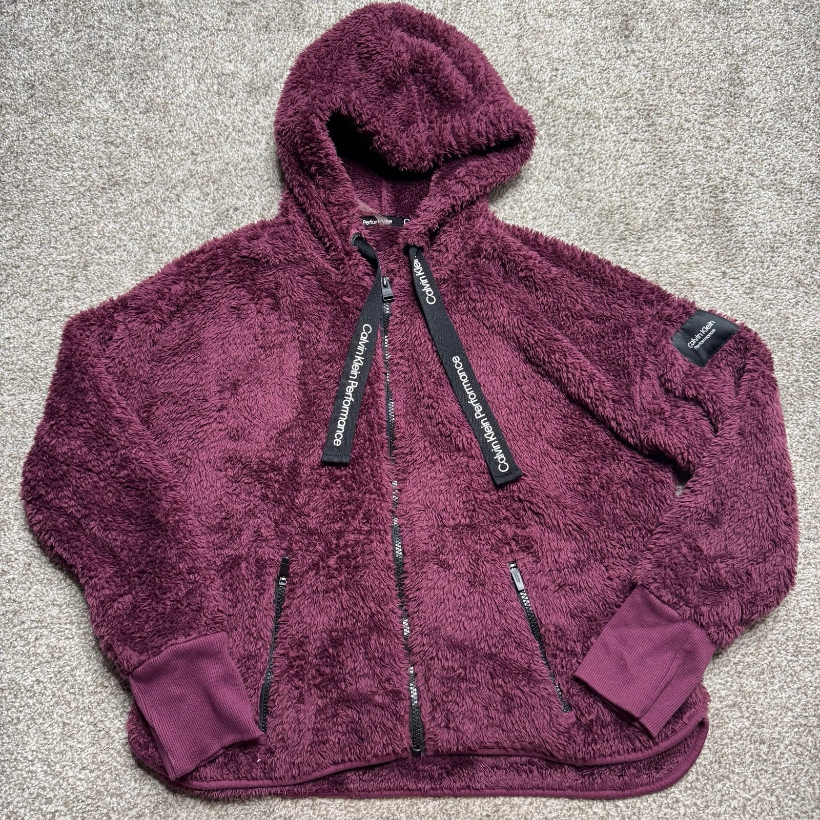 Calvin Klein purple sweater