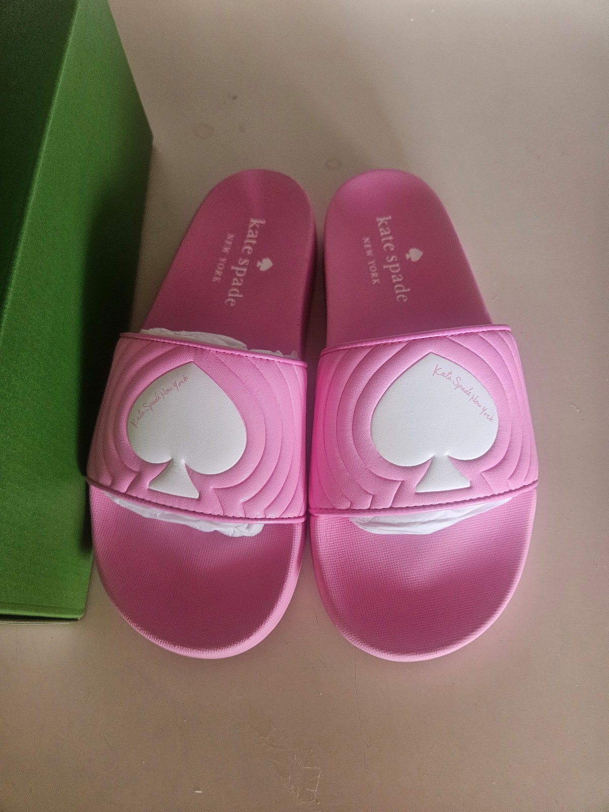 NWT Kate Spade pool splash slide size 7