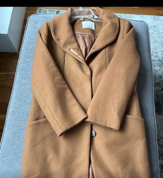 aritzia wool coat