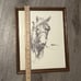 Horse Pencil Art Wall Decor Sue T Chapman Horse wall art Horse Drawing Vintage