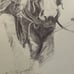 Horse Pencil Art Wall Decor Sue T Chapman Horse wall art Horse Drawing Vintage