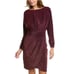 Trina Turk Concoction Blouson Dress in Red Striped Shimmer Sparkle Size 12
