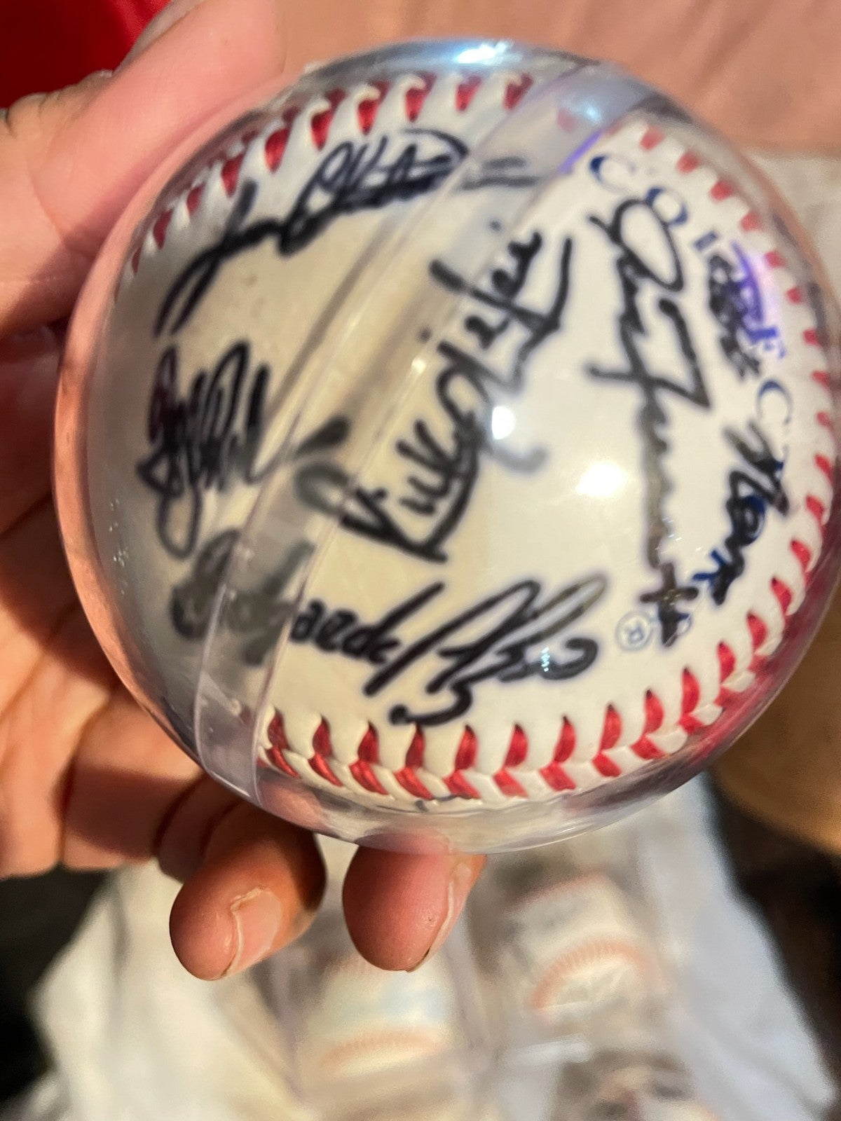 Autograph baseballs 7 of them