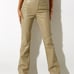 ZOVEN FLARE TROUSER IN PU SAGE
