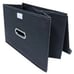 Fabric Storage Bins with Lids - Foldable Cubes Basket with Handle