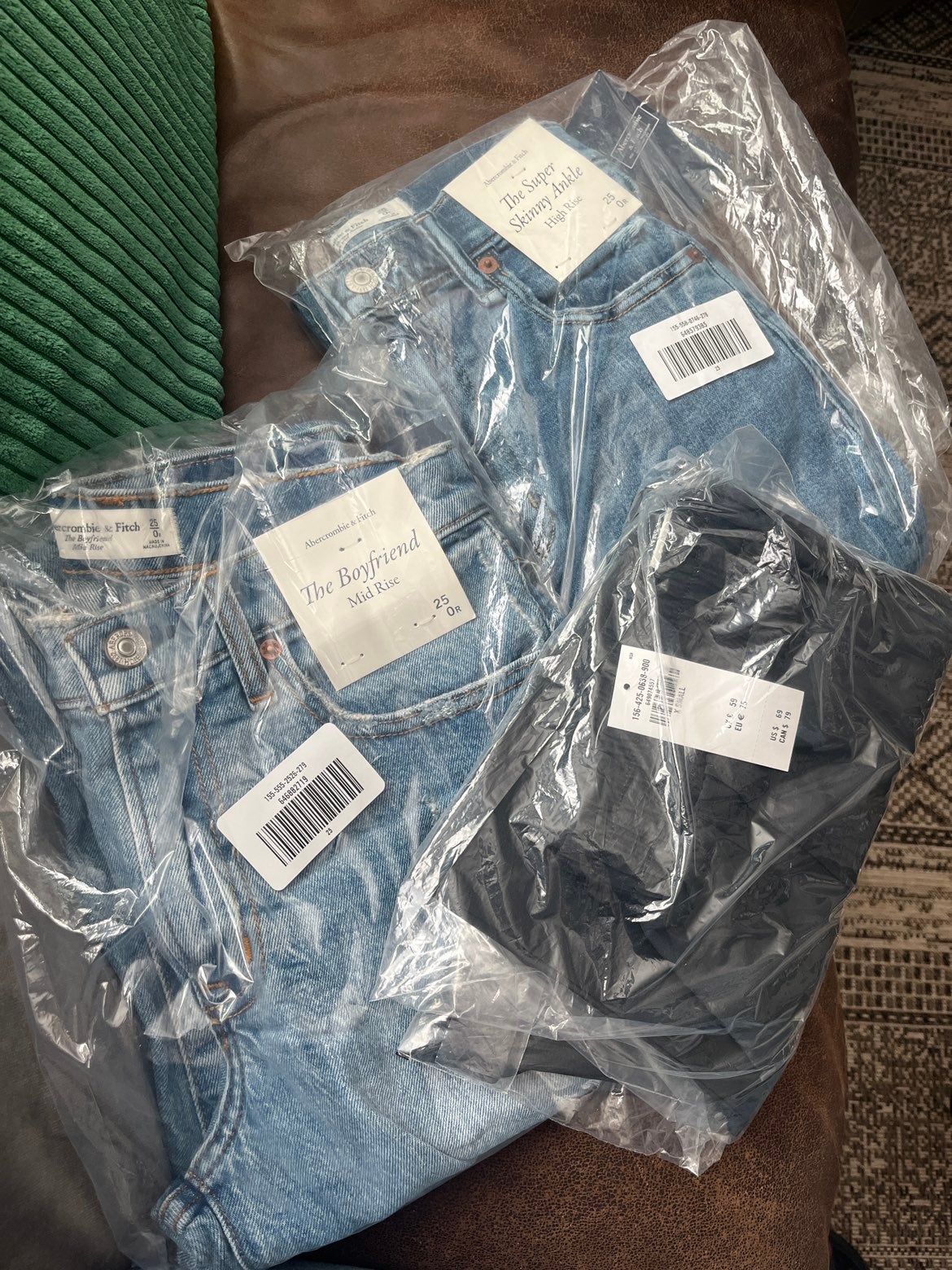 Abercrombie and Fitch jeans