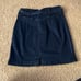 Livin it high waisted belted denim mini skirt never worn