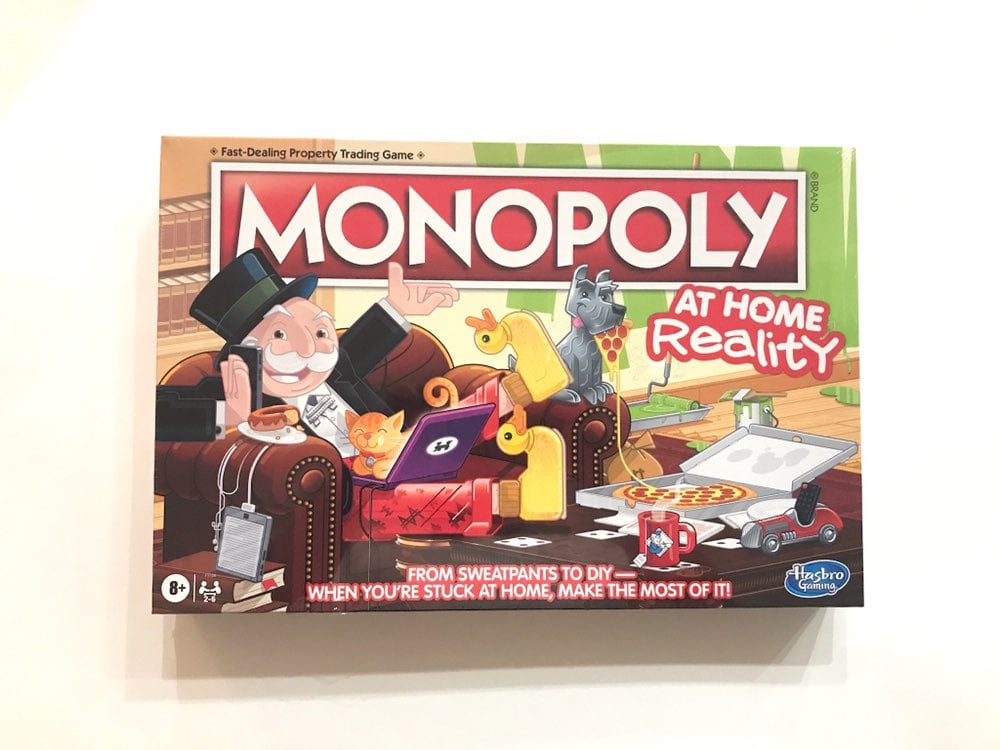 Monopoly At Home Reality Edition Hasbro