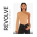 NWT Revolve x n:PHILANTHROPY Dottie One Shoulder Bodysuit in Iced Coffee