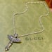 Wings cross necklace