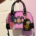 Juicy Couture Juicy Couture Lovers Club Bowler Bag in violet tulle