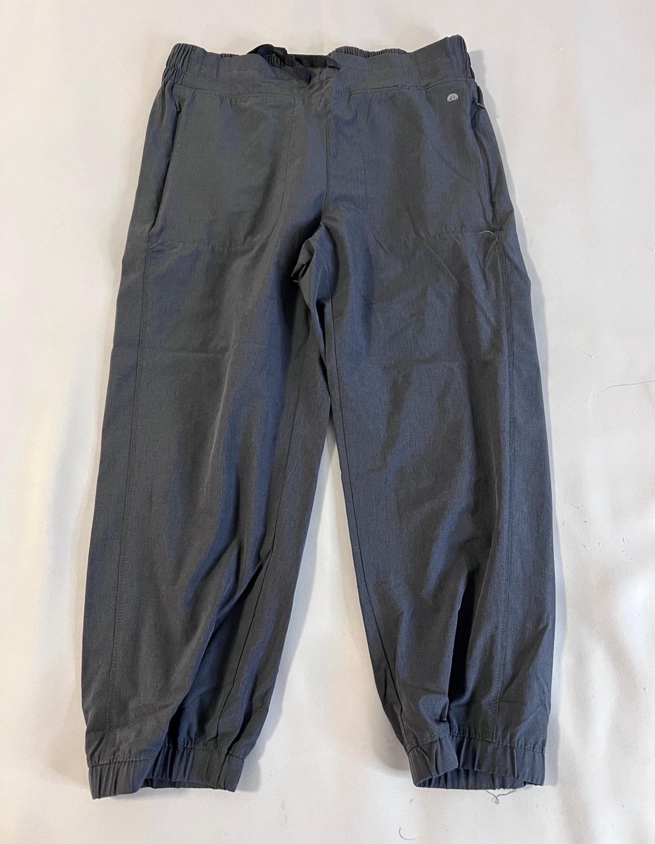 Apana Lightweight Activewear Pants Jogger Women's Medium Black Pockets Yoga