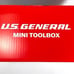 Harbor Freight US General Mini Toolbox Red 2 Drawer SOLD OUT! NEW IN BOX