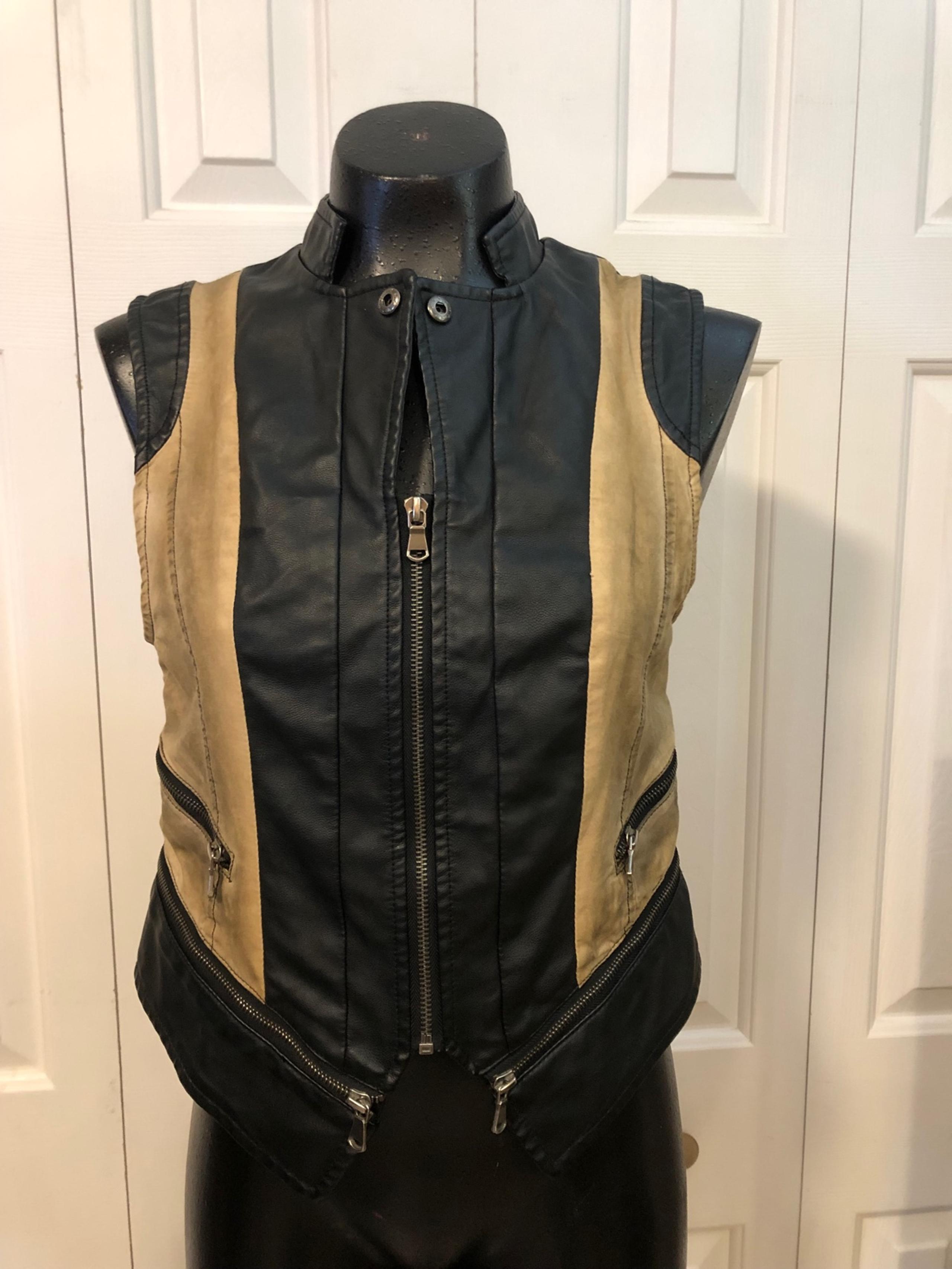 Bke brand size small leather vest